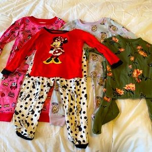 4T Girl Pajama Lot